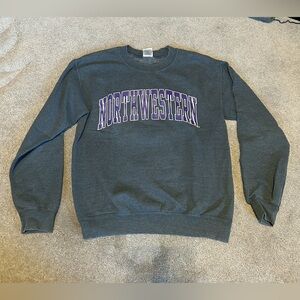 Grey Northwestern Sweatshirt - Small
